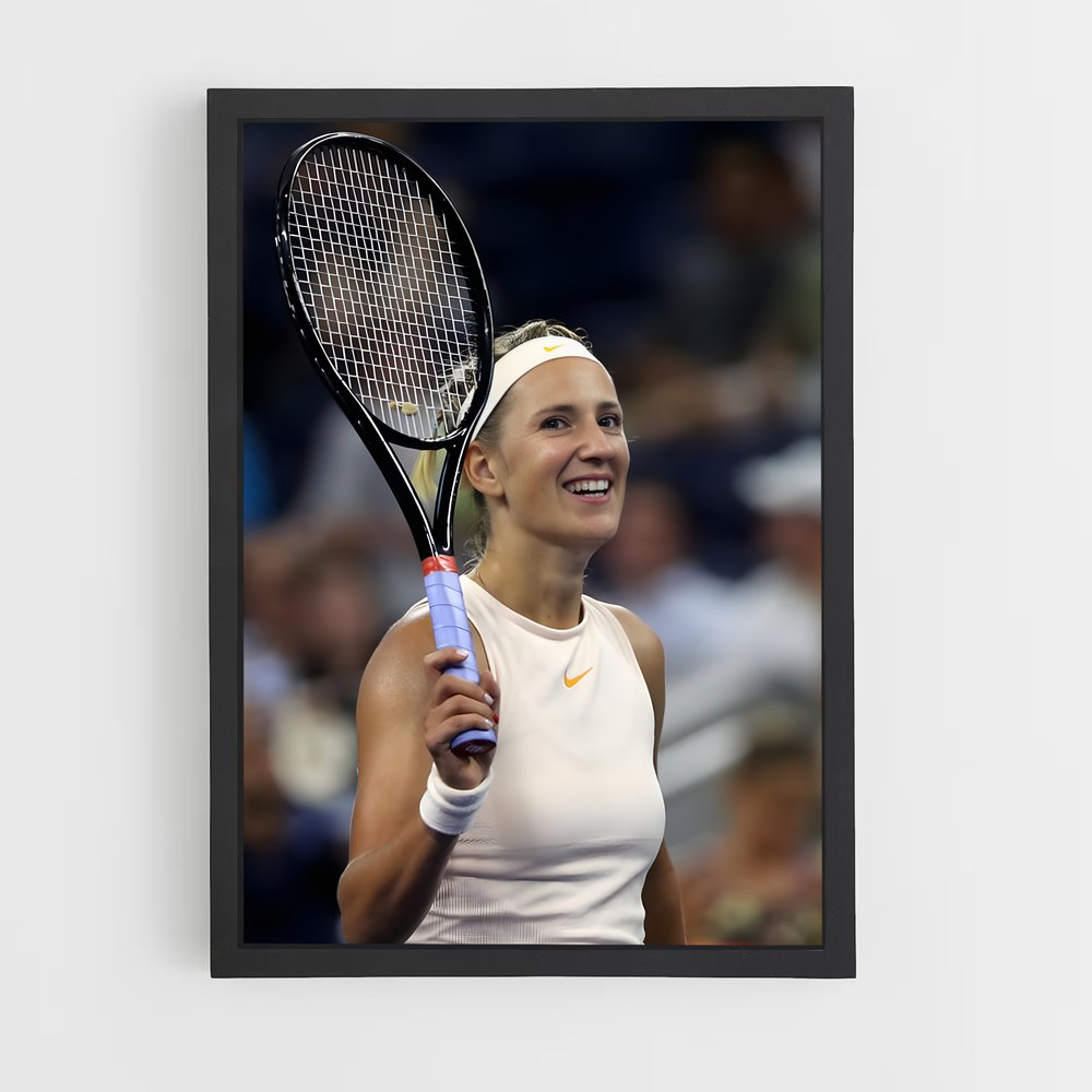 Poster Victoria azarenka communicatif – affiche Tennis (vue 2)